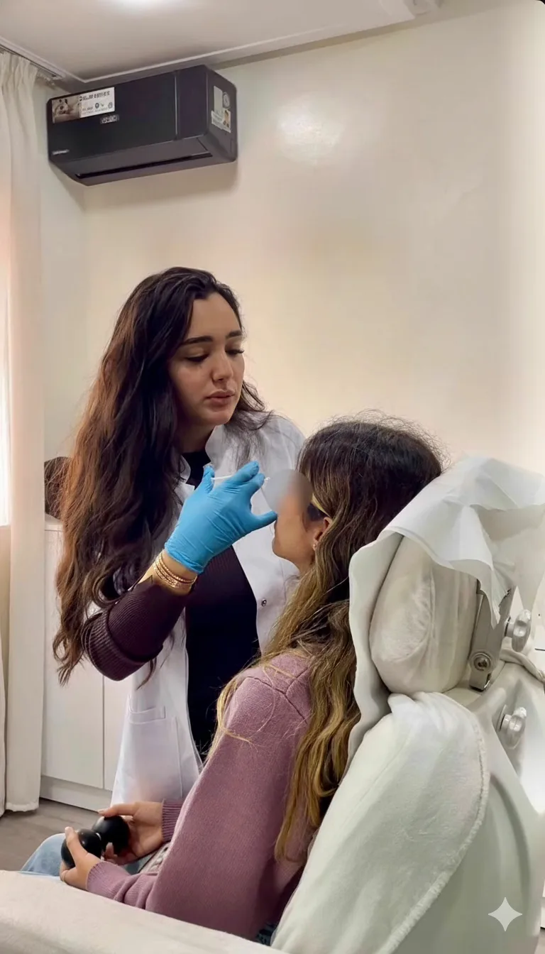 Injection botox masséter pour traitement du bruxisme, Dr Yousra El Khadri, Casablanca